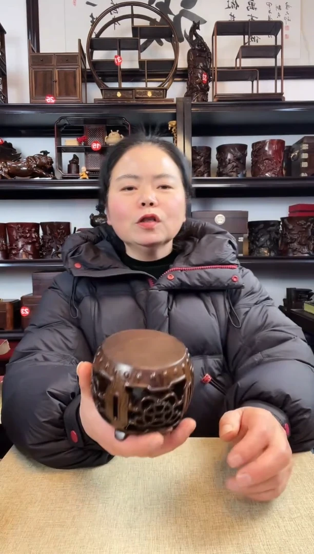 木老李红木工艺品新鼓