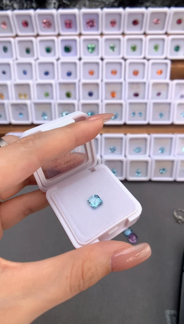 未镶嵌裸石定制海蓝宝石M*1.09ct