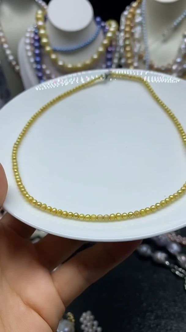 颈饰未镶嵌淡水珍珠多人