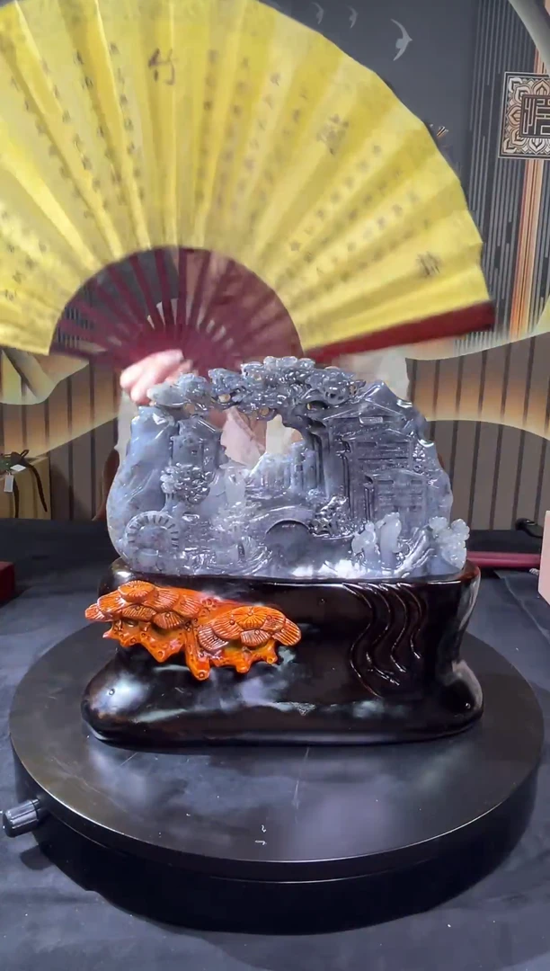 和田玉未镶嵌摆件摆件