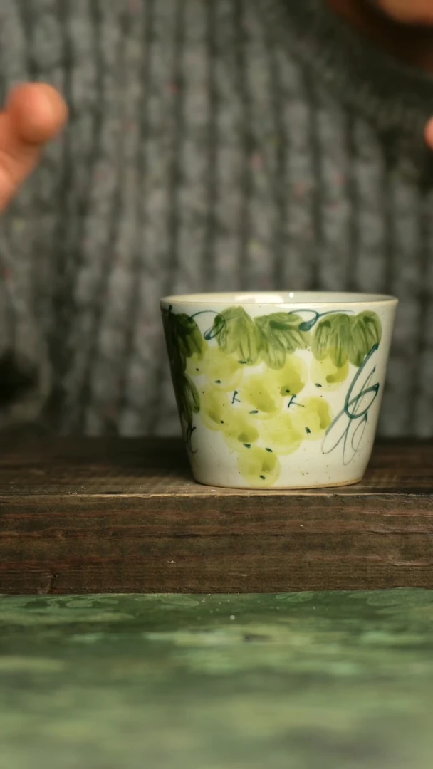 瓷器青诗集手工手绘瓷器