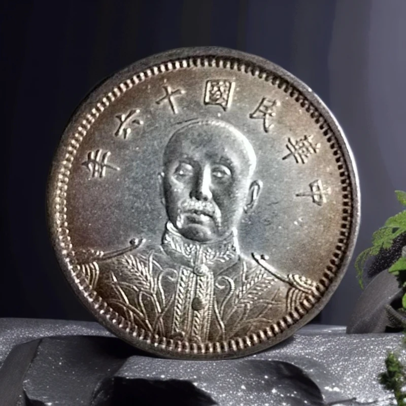 834【多宝阁】精选手工复制铜银复古纪念