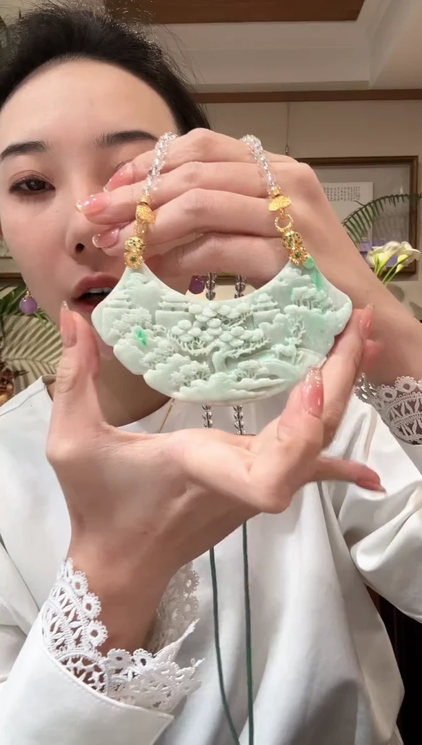 【闪购商品】翡翠颈饰未镶嵌国风
