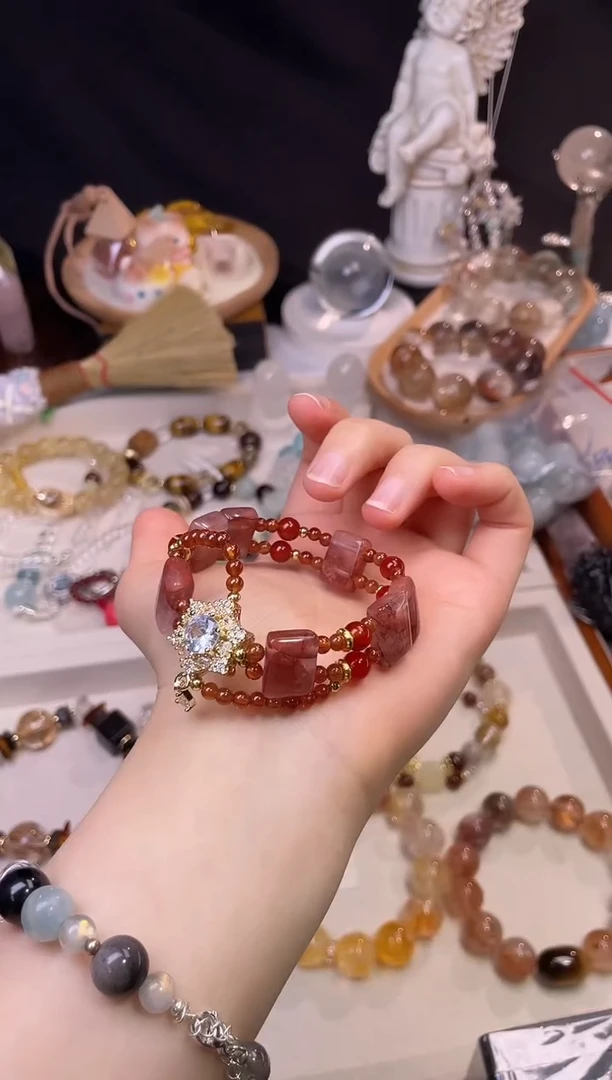 未镶嵌手链水晶1478多样性发货