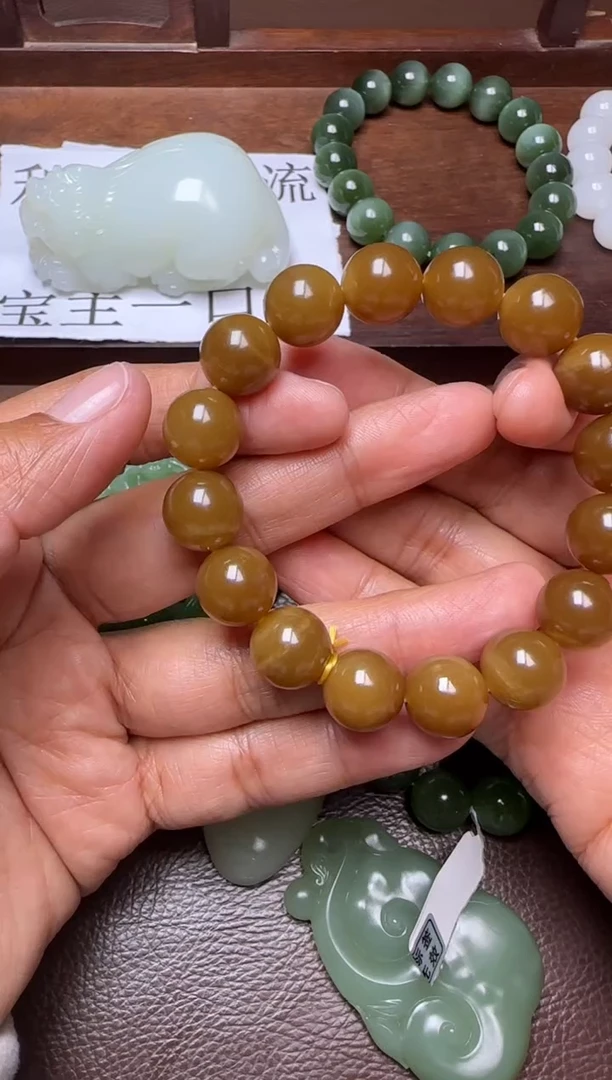 未镶嵌和田玉挂件和田玉手串
