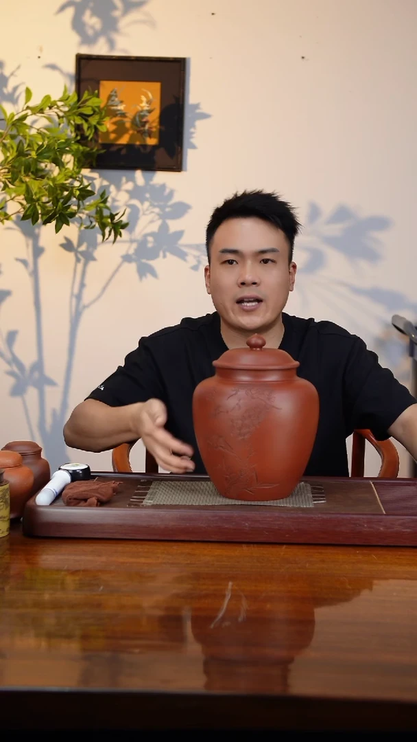 宜兴原矿紫砂茶叶罐