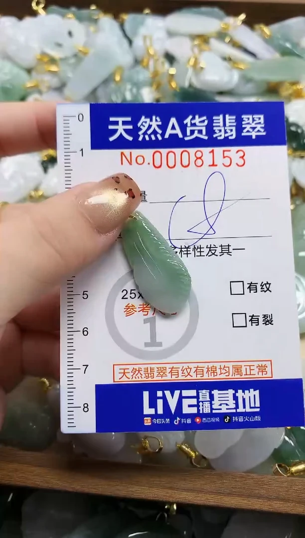 颈饰未镶嵌翡翠天然A货翡翠