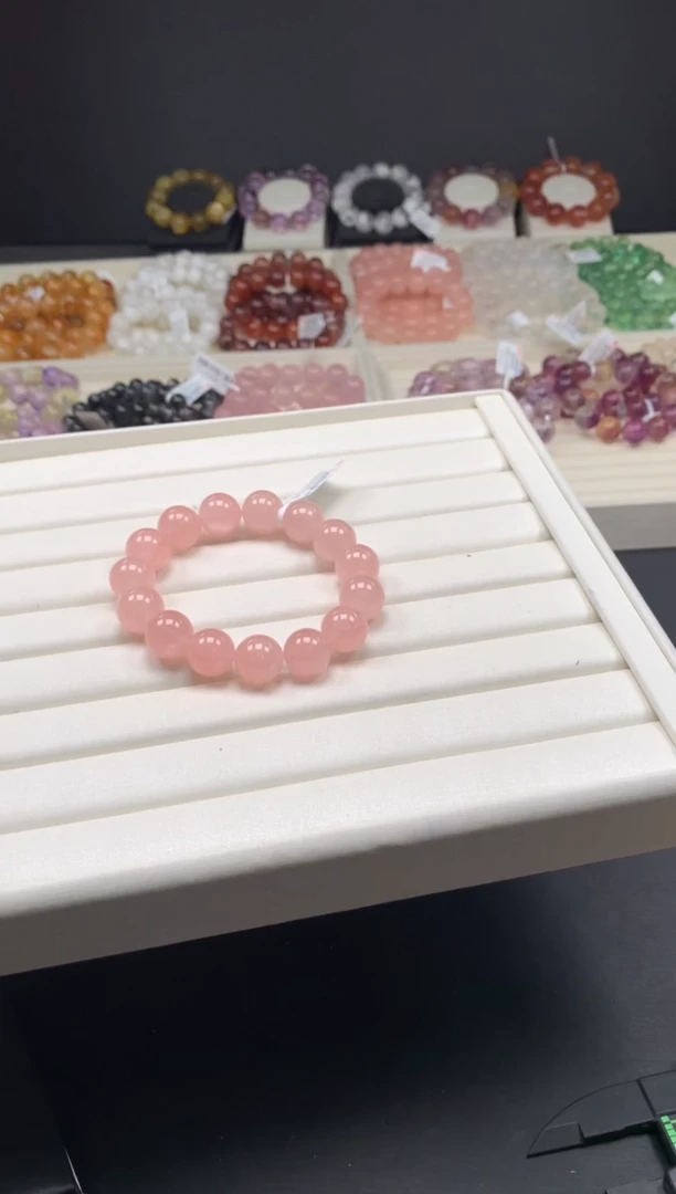 【闪购商品】水晶手链未镶嵌西柚粉 A86