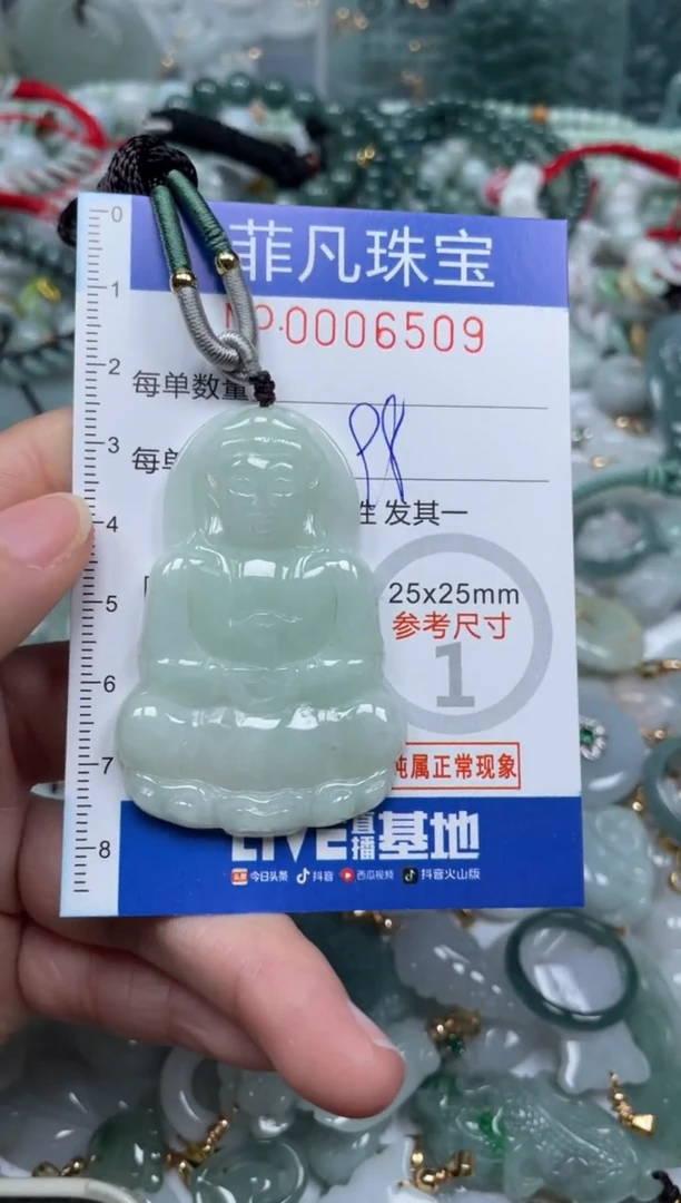 【闪购商品】翡翠颈饰未镶嵌00..6509