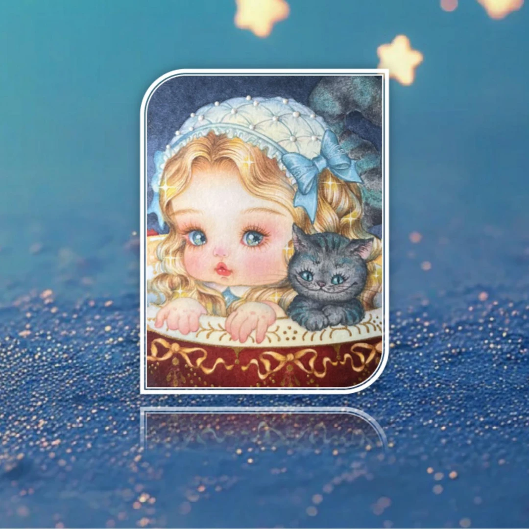 鬼鬼【手绘】一木手绘造物 《潘多拉de秘密》收藏卡牌 默认代拆