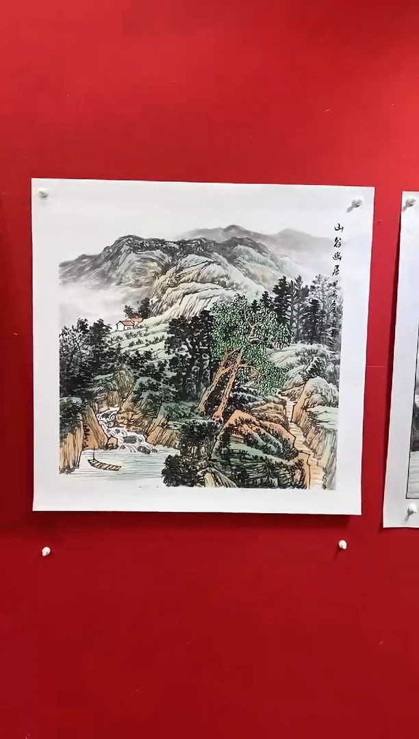 国画国画NYQ杰牛云勤老师作品