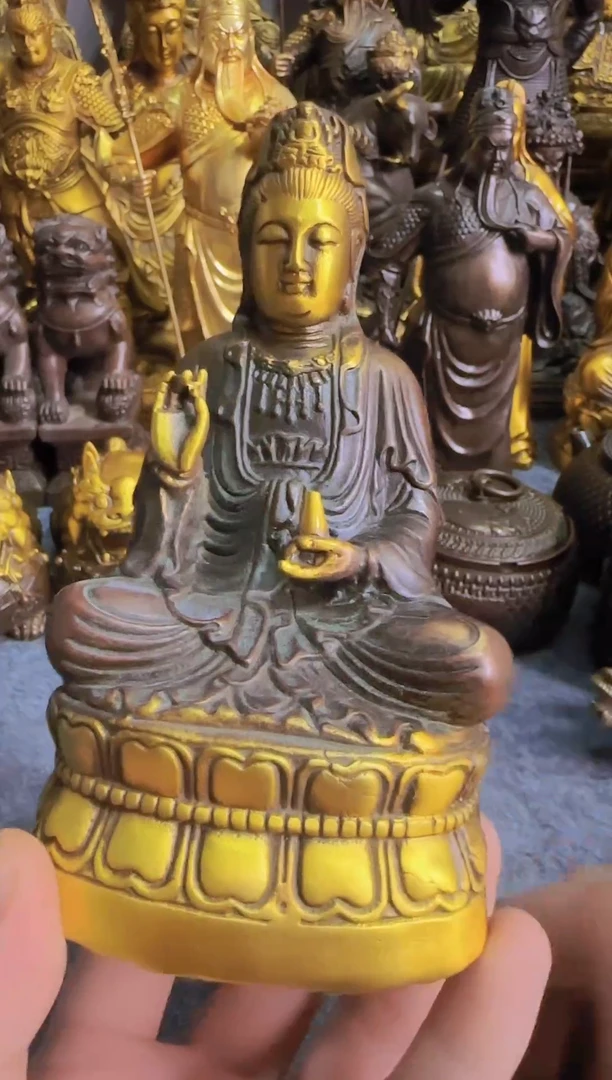 老黄黄铜摆件装饰品