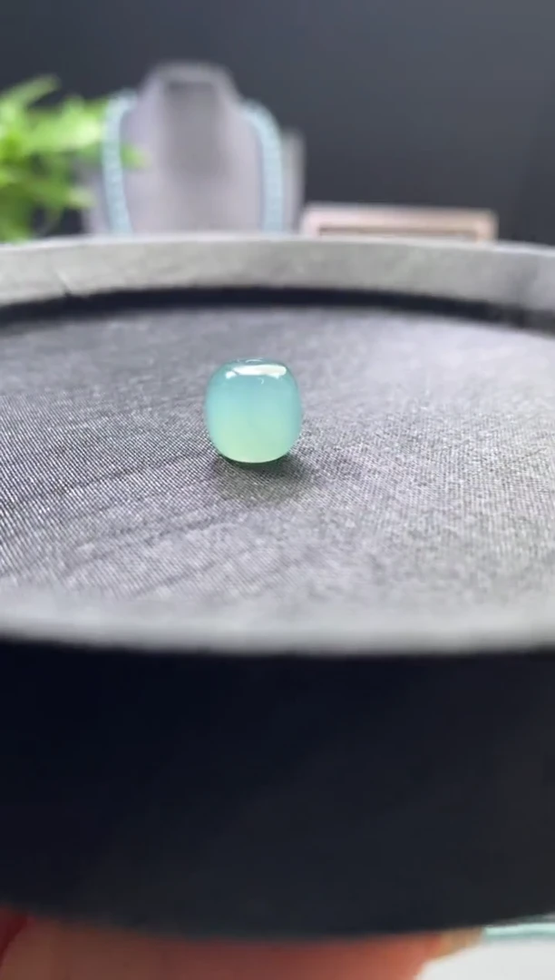 未镶嵌手链翡翠散珠卡10mm左右老型珠