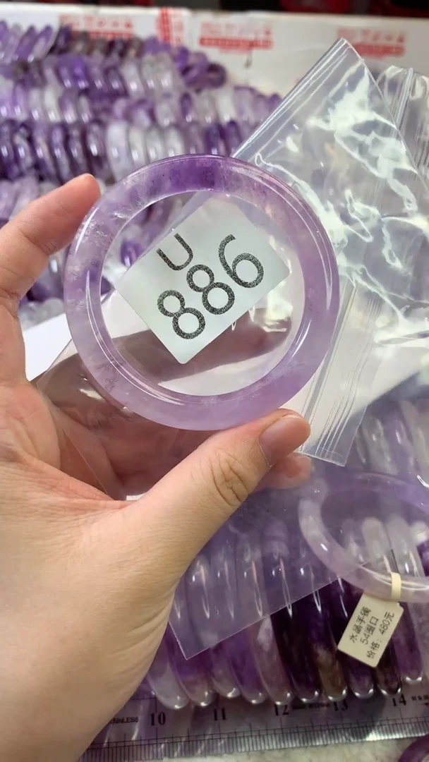 水晶手镯未镶嵌雪*君U886-54