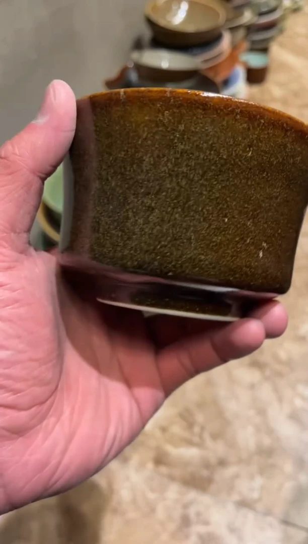 【闪购商品】瓷片21 微瑕松木竹节碗1个