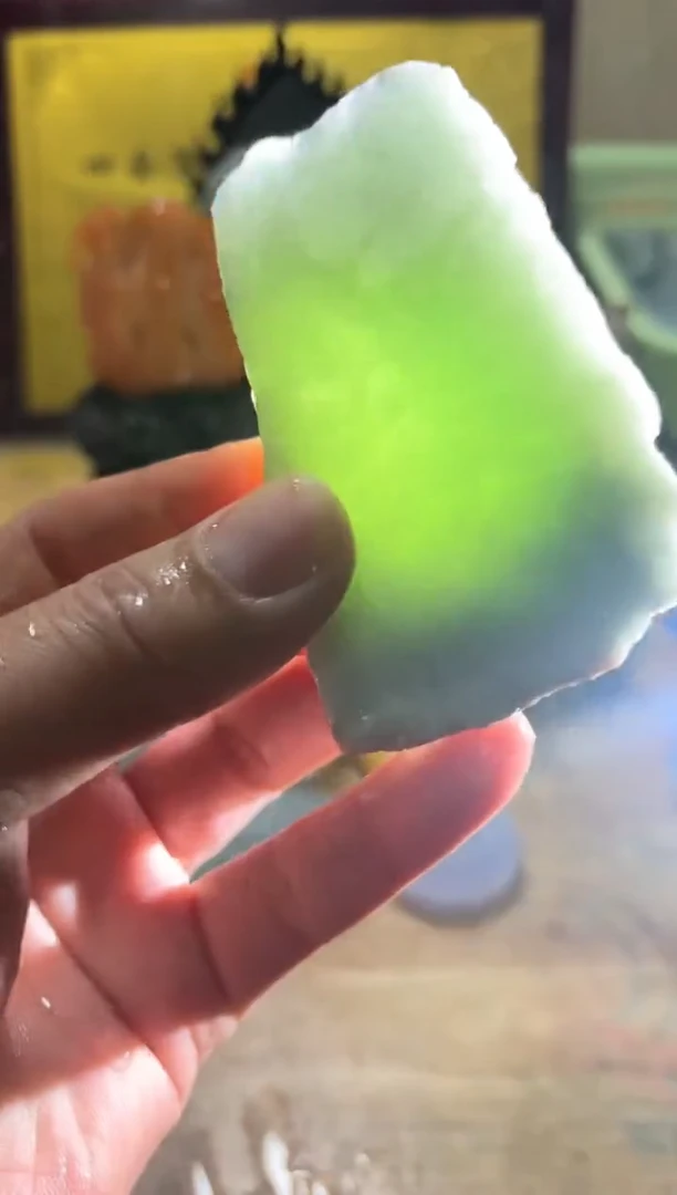 未镶嵌挂件翡翠A货常星6701