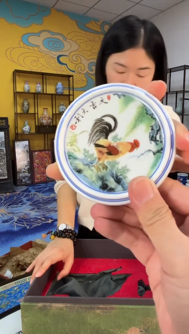 摆件瓷景德镇瓷器