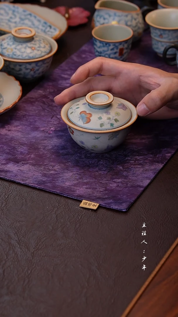 其他【半闲】朴云堂 | 蝴蝶宝宝盖碗