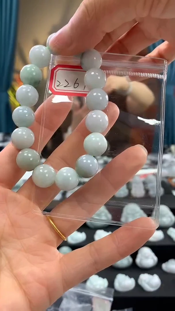 未镶嵌手串翡翠手串2267