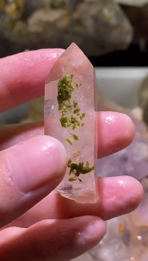 未镶嵌珠宝半成品水晶101号四川超七花园水晶