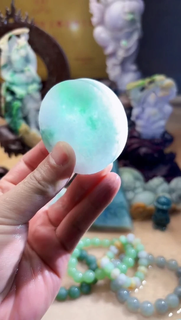 未镶嵌挂件翡翠A货张麦7279