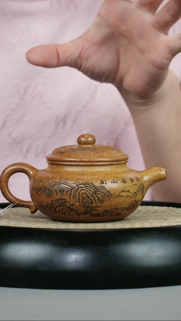 龙骨金砂 仿古 刻绘