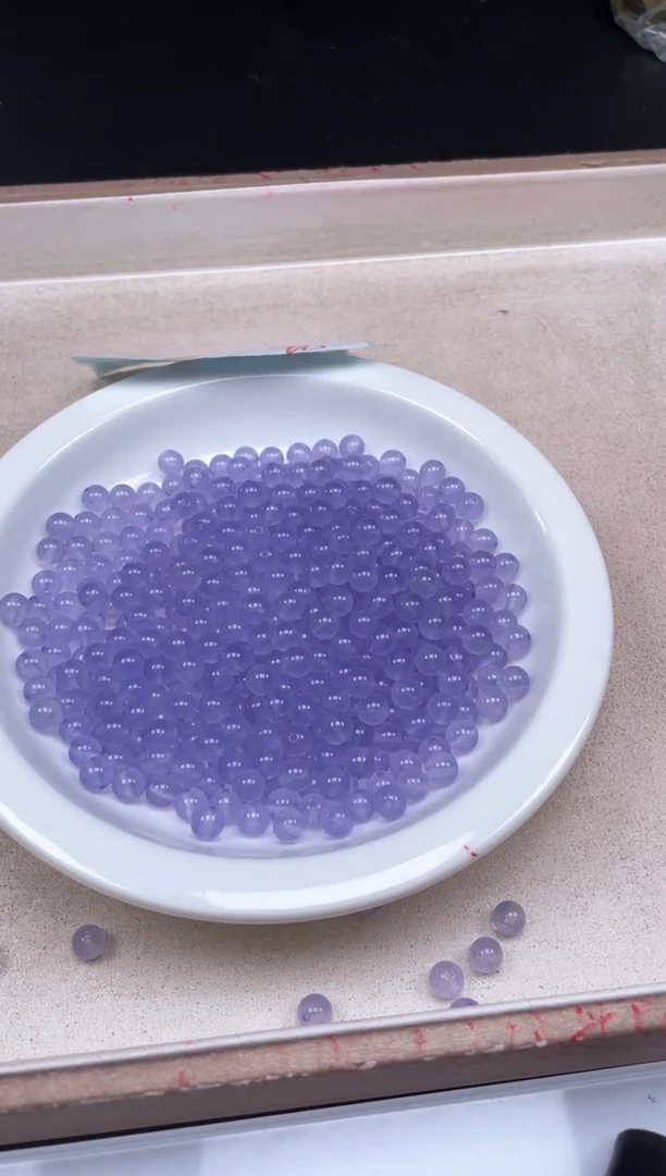 【闪购商品】玛瑙/玉髓颈饰未镶嵌w2161冰仙紫6mm*50颗