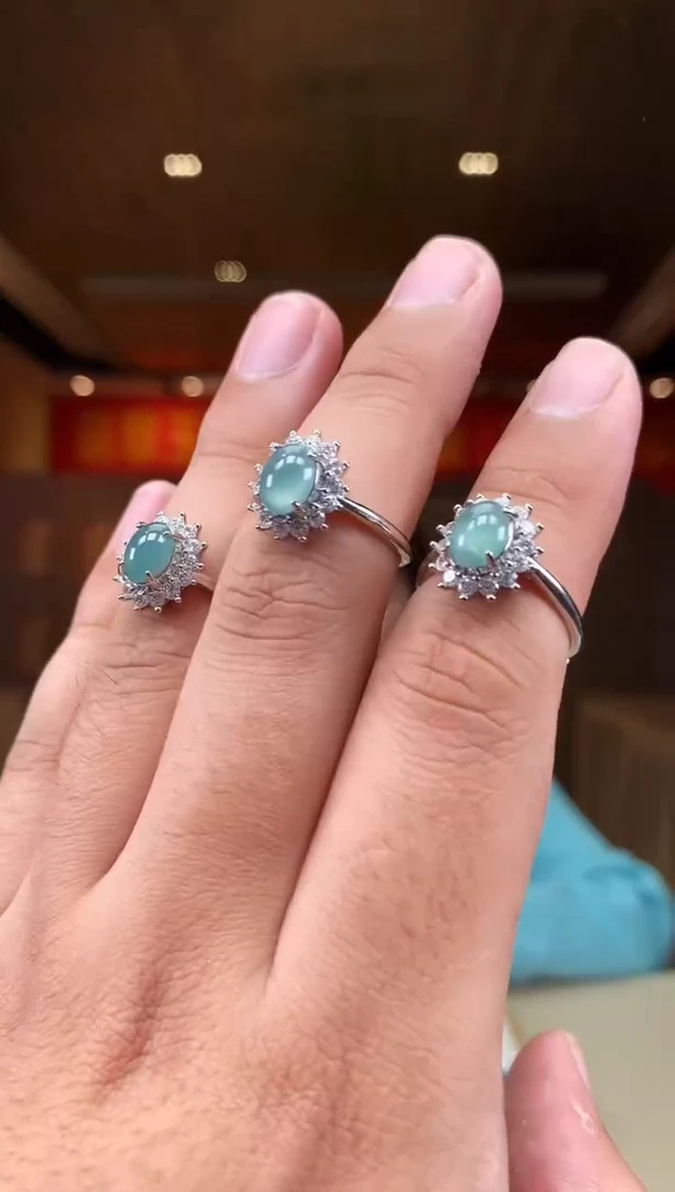 【闪购商品】翡翠戒指未镶嵌多样性发货（只发一件) *d4