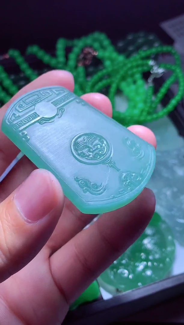 未镶嵌定制翡翠庞**#翡翠毛货定制