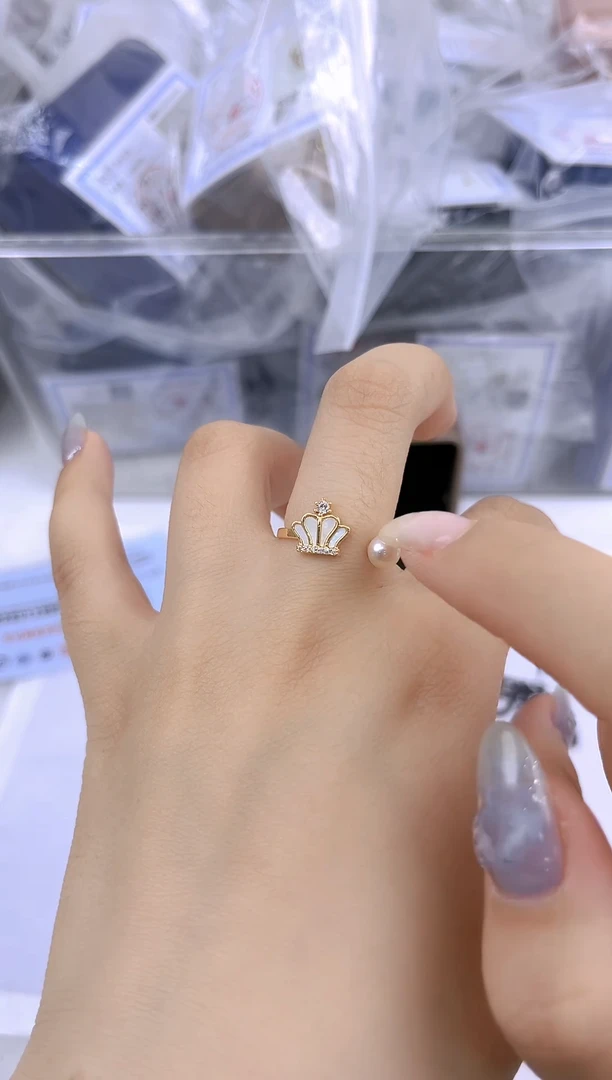 未镶嵌淡水珍珠耳饰jz1022