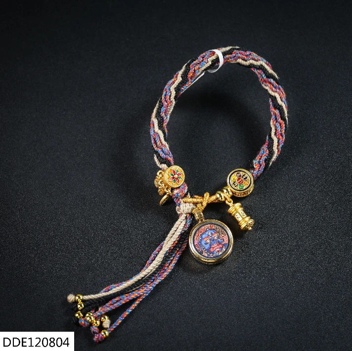 唐卡DIY手工编织款手绳手链老掌柜珠宝DDE1208系列