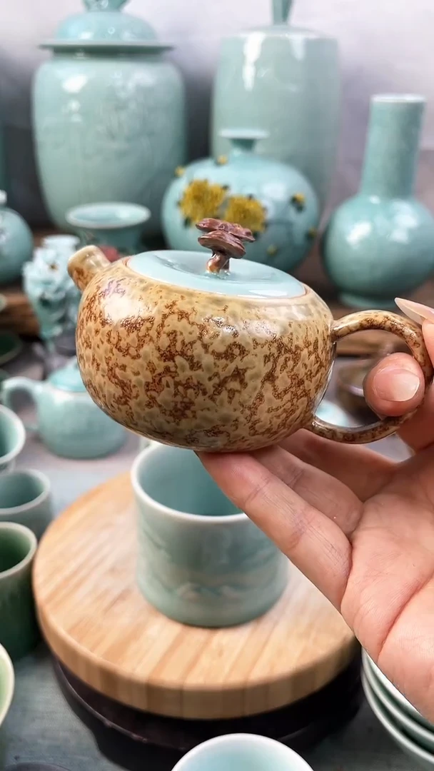 【闪购商品】特价 微瑕 慧仙青瓷
