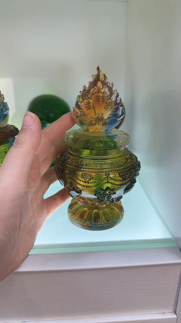 手工艺品琉璃1号宝瓶