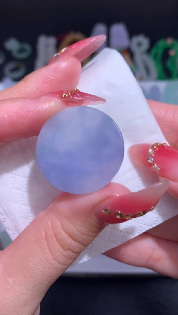 未镶嵌定制翡翠无事牌