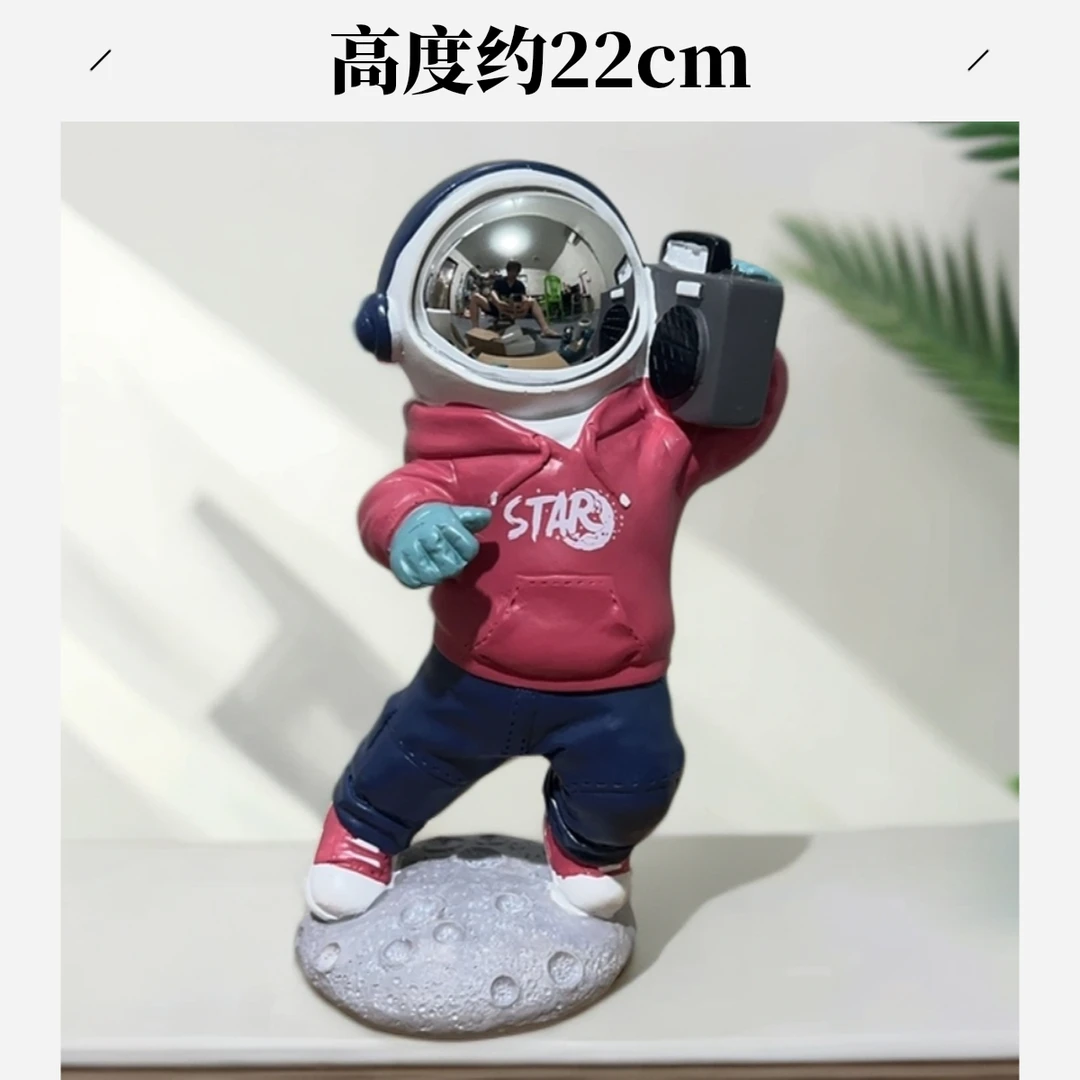 (22)太空人宇航员嘻哈摆件（孤品）