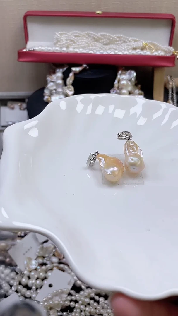 未镶嵌吊坠淡水珍珠【纯恬饰品】（多样性发货发一）