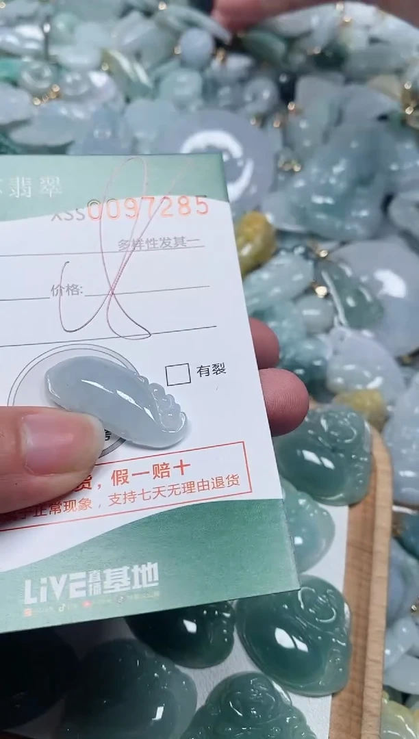 【闪购商品】翡翠颈饰未镶嵌闪购商品0097285