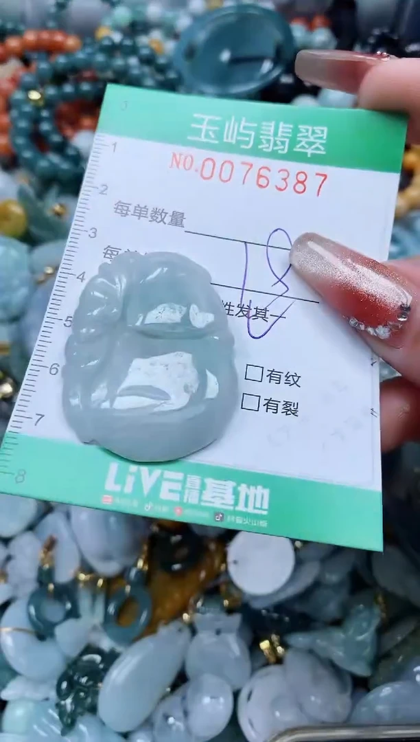 【闪购商品】翡翠颈饰未镶嵌闪购0076387多样性发其一