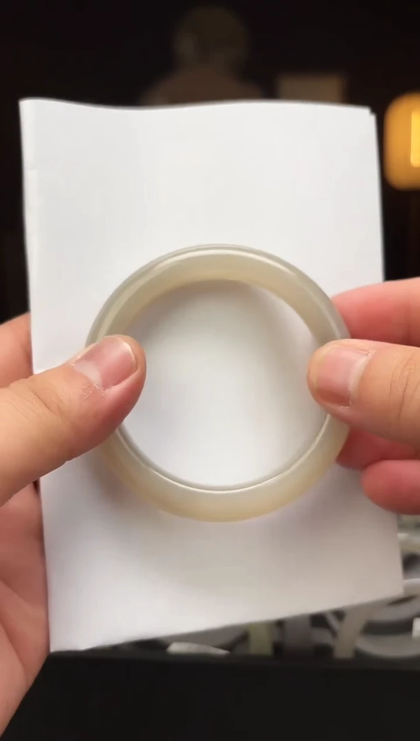 未镶嵌和田玉把件FF29-手镯 57mm