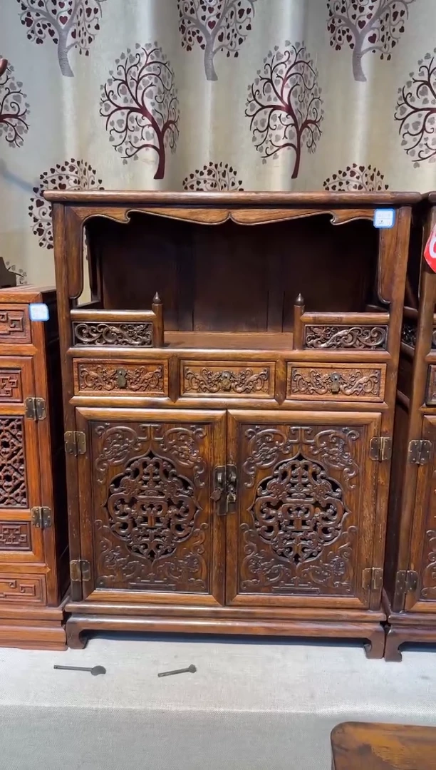 花梨木类万历小柜  工艺品