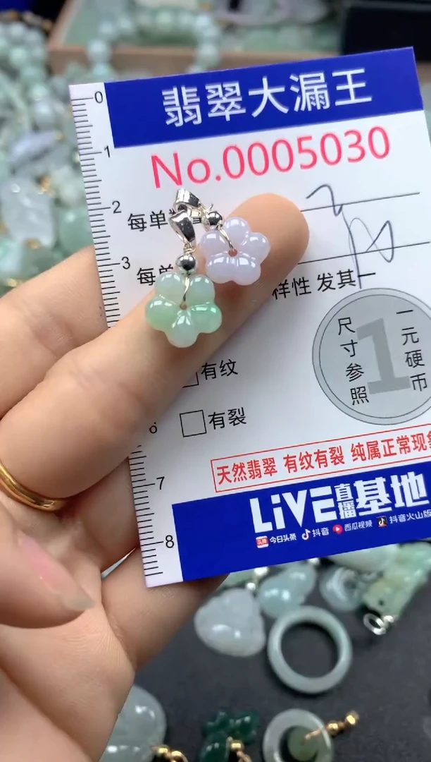 翡翠未镶嵌吊坠(不含链)5030