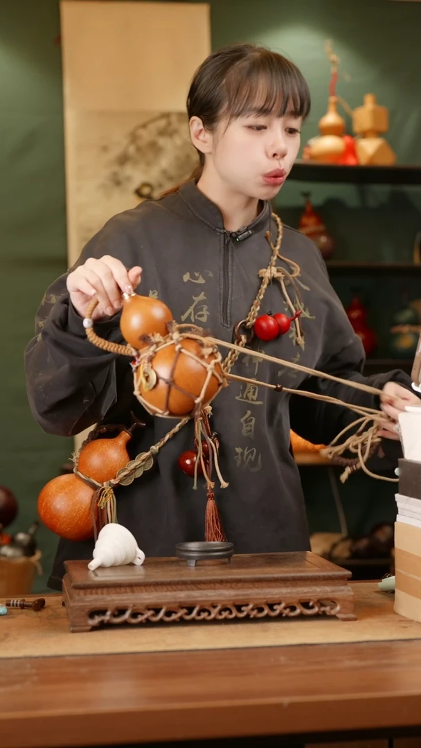 121号精品天然大漆酒葫芦一物一拍~