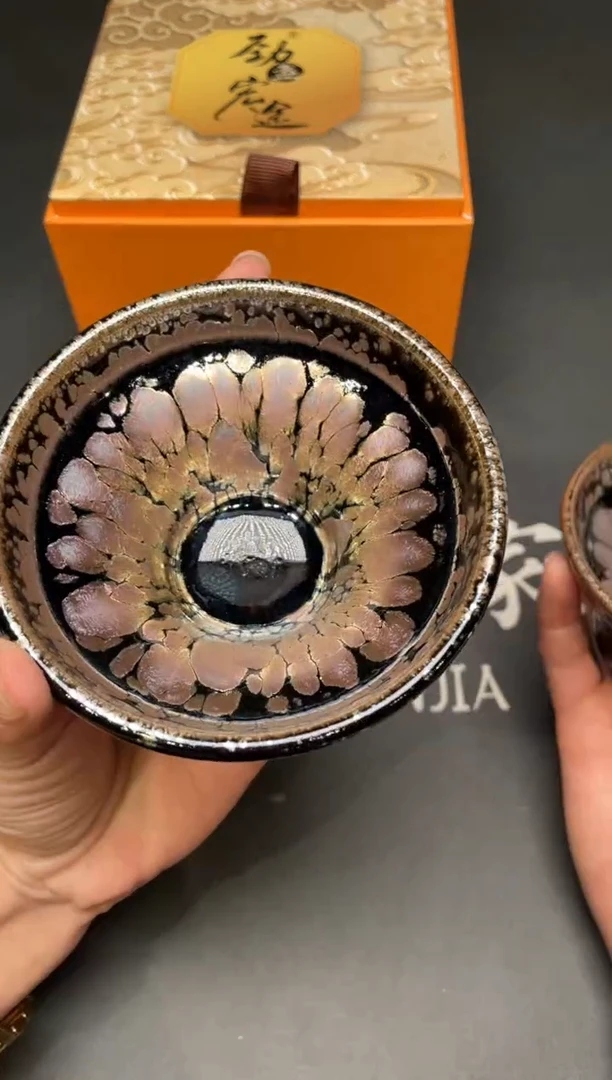 茶盏52@@建窑建盏主人杯-支静