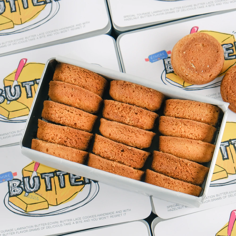 宿咕的铁皮盒 艾许黄油蕾丝饼干