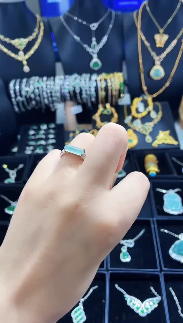 翡翠未镶嵌吊坠(不含链)天然翡翠a货 多样性发其一