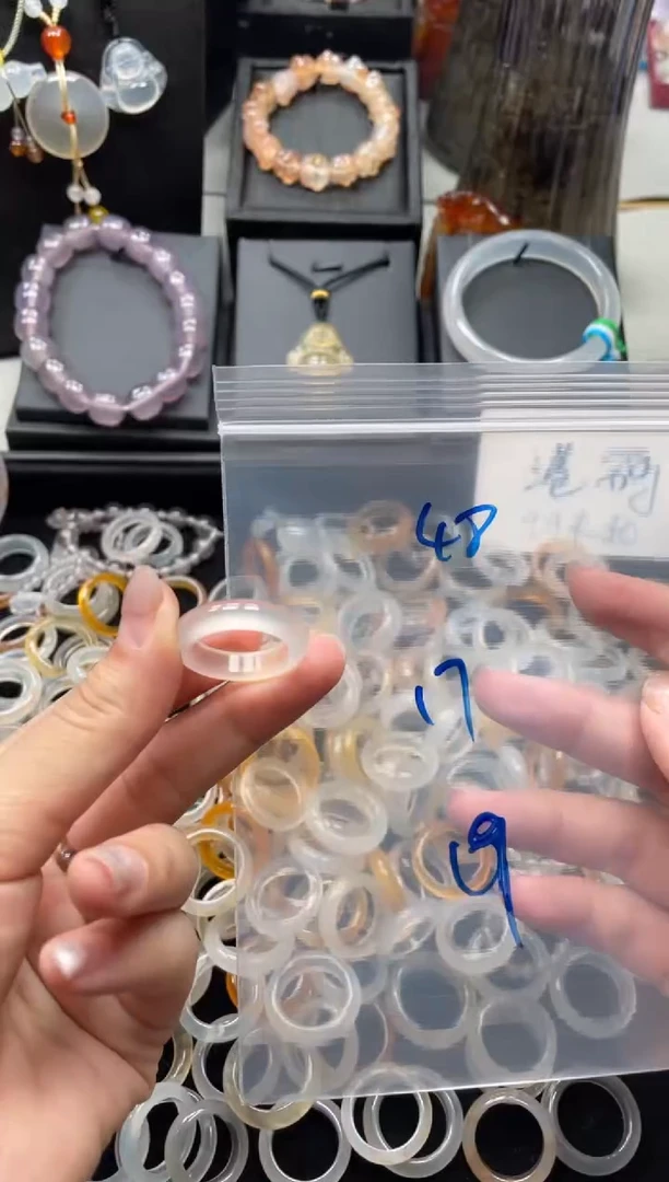 未镶嵌戒指玛瑙/玉髓48