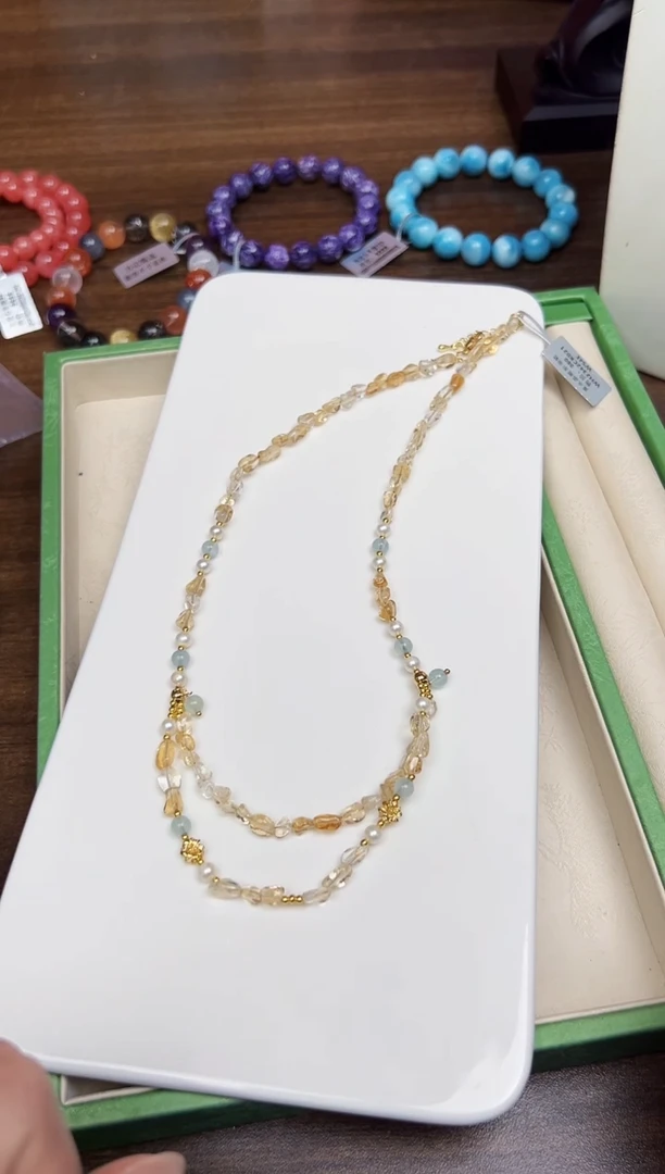 项链未镶嵌水晶悦4058