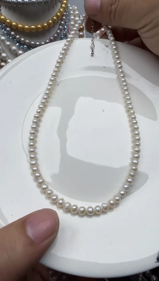 【闪购商品】淡水珍珠颈饰未镶嵌1