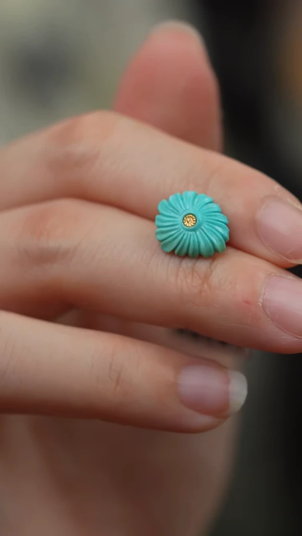 未镶嵌绿松石C02（多样性发一件）滴流