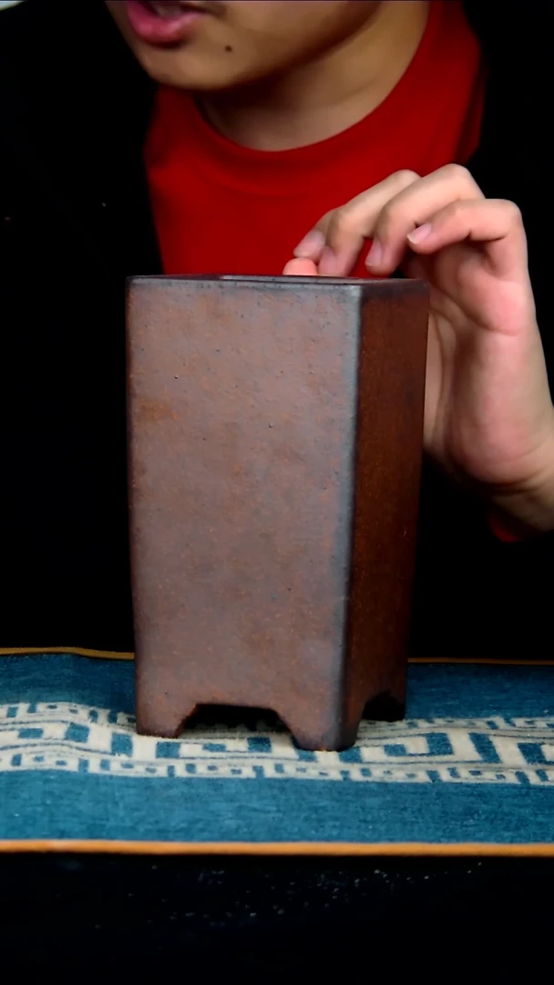 【闪购商品】紫砂花盆7.5*14.5内径紫砂花盆